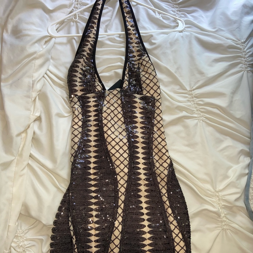 Mini sequin dress